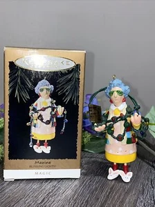 Hallmark Keepsake Christmas Ornament MAXINE With Blinking Lights 1994 ~ Vintage - Picture 1 of 5