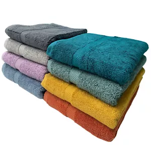 Egyptian Cotton Towels Super Soft Plush Face Cloth Hand Bath Towel Sheet 600gsm - Picture 1 of 33