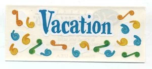 CREATIVE MEMORIES VACATION STICKER STRIP BN & NLA - Picture 1 of 1