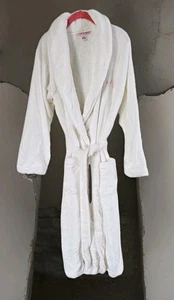 Victoria's Secret Angel Cozy White Robe Short  NWOT  Women’s Size M/L - Picture 1 of 12