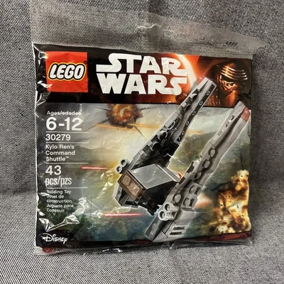 LEGO Star Wars Kylo Ren's Command Shuttle (30279) - Brand New Sealed Poly Bag - Image 1 of 2