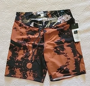  crtv society bathing suit bottom for men Rip Stop board shorts  Size 34 - Picture 1 of 5