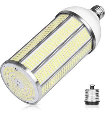 100W LED Corn Bulb, E26/E39 Mogul Base Lamp, 14000LM,5000K Daylight,Ac85-265V, R - Image 1 of 4