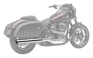 Cobra 909 Twins Chrome Slip-On Muffler (6520) - Picture 1 of 1