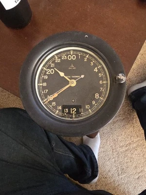 RELOJ DE COLECCIÓN SETH THOMAS MARCA NAVAL DE EE. UU. 1 CUBIERTA 59714-E Foto 1 de 2