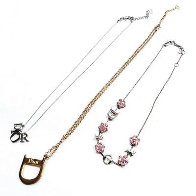 SIN TARIFA Collar Dior Juego de 3 Plata Metal 1566775 Foto 1 de 4