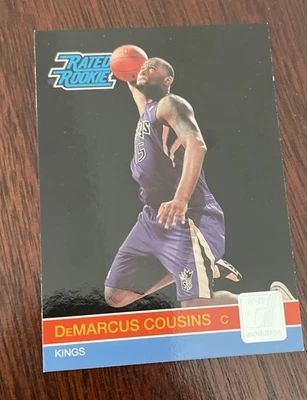 DeMarcus Cousins 2010-11 Donruss Rated Rookie #232 RC Rookie Sacramento Kings - Image 1 of 4