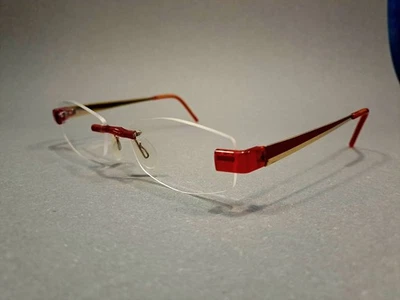 Switch-It Combi rot/golden Metall Switch it Garnitur Wechselbügel ohne Gläser - Bild 1 von 3