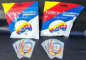 Dutch Bros Set of 2 Funboy Drink Floats (7/16/25) + Playing Cards [7/2/25] (NIP) - Picture 1 of 1