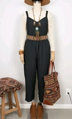 Nuevo con etiquetas Mono Antiguo Azul Marino 2XL Correas Ajustables Bolsillos Cordón Mameluco Relajado 248 Foto 1 de 4