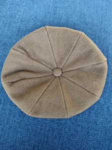 Vintage Capas Headwear N.Y. Wolle braun HERREN Zeitungsjunge Papier Mütze Made USA Neu mit Etikett Gr. XL - Bild 1 von 5