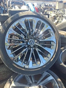 18-22 LEXUS LS500 Chrome Alloy Twenty 20 Spokes Wheel Rim 20x8.5 OEM - Picture 1 of 6