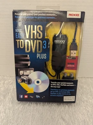 Roxio Easy VHS To DVD 3 Plus | Convertor De Video VHS, Hi8, V8 A DVD - Image 1 of 4