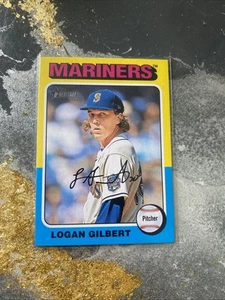 2024 Topps Heritage High Number - Logan Gilbert #543 Mini - Picture 1 of 2