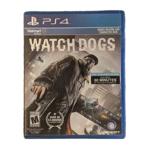 Videojuegos Play Station 4 Watch Dogs PlayStation PS4 muy buen estado con mapa - Imagen 1 de 4