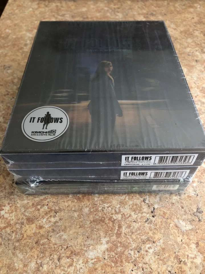 IT FOLLOWS Blu-ray Steelbook KIMCHI Set of all 3 TYPE A,B,C OOP Sealed - Image 1 of 4
