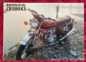 HONDA CB 500 K3 - Depliant - Foto 1 di 1