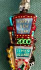Christopher Radko Happy New Year 2000 Glass Ornament Count Down w/Tag 8?h