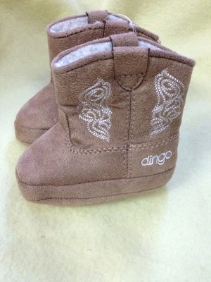 Zapatilla Dingo Marrón Infantil Talla 1 Bebé Niño Pequeño  Foto 1 de 4