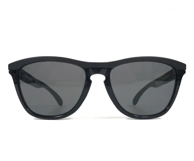 Oakley Sunglasses Frogskins Range OO9284-1155 Matte Black with Prizm Grey Lenses - Image 1 of 4