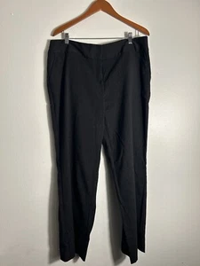 GEORGE Women’s Petite Lurex Stripe Black Pant 18 NWT - Picture 1 of 9