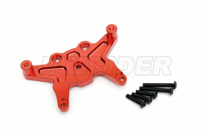 Jazrider Aluminum Rear Shock Tower (Red)For Tamiya RC Terra Scorcher/Fire Dragon - Image 1 of 1