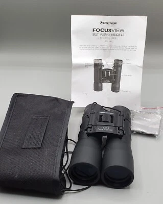 Celestron Focus View 12x25 Multi-Purpose 12x Magnified Binoculars. New B16 - Image 1 of 4