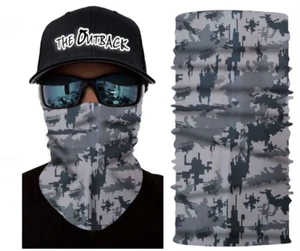 The Outback Cuello Polaina Velo Camuflaje Pasamontañas Máscara Facial Escudo Multicam Auscam - Imagen 1 de 8