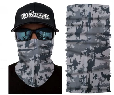 The Outback Neck Gaiter Veil Camo Balaclava Face Mask Shield Multicam Auscam - Image 1 of 2