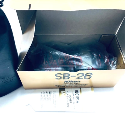🍙N. Mint w/Box🍙Nikon Speedlight SB-26 Shoe Mount Flash for SLR Camera from JP - Image 1 of 4