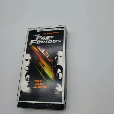 The Fast and the Furious VHS, 2002, Special Edition Paul Walker Vin Diesel - Image 1 of 3