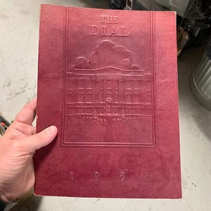 FRANKLIN HIGH SCHOOL Yearbook 1958 Reisterstown, MD Maryland THE DIAL - Picture 1 of 6