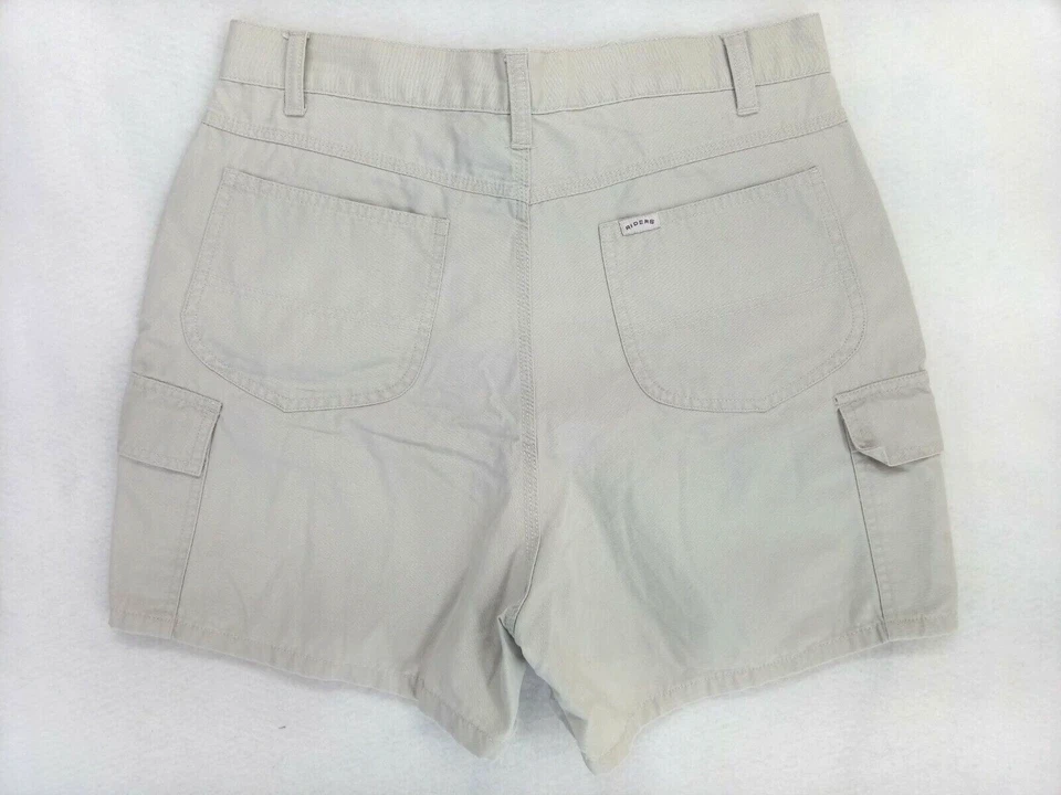 Sexy Pantalones Cortos Para Mujer Talla 12M Jinetes Mamá Caqui Carga Beige Cintura Alta 100% Algodón Foto 1 de 4