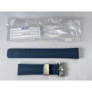 Genuine New SEIKO Prospex 20mm Silicon Band Navy R03E012J0 SBDC107 / 6R35-00W0 - Picture 1 of 8