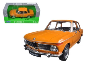 1/24 Welly BMW 2002 Ti Diecast Model Car Orange 24053 W-OR - Picture 1 of 2