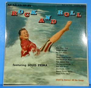 ROCK AND ROLL FEATURING LOUIS PRIMA LP 1957 MONO NICE CONDITION! VG/VG!!A - Picture 1 of 6