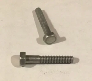 Pernos de cabeza hexagonal de aluminio de 1/4-20 x 1-1/2" - Lote de 100 piezas - Imagen 1 de 2