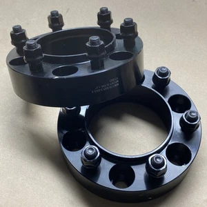 FORGED WHEEL SPACERS 6061T6 6X5.5-6X5.5 M12×1.5-106-1.50" 17-843 - Picture 1 of 15