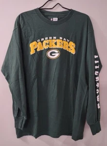 Green Bay Packers NFL team Long Sleeve Shirt  Large Football - Picture 1 of 6