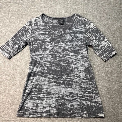 Camisa Trineo De Colección EE. UU. Mujer Mediana Top Boho Med Motociclista Años 2000 Y2K Tie Dye Foto 1 de 4