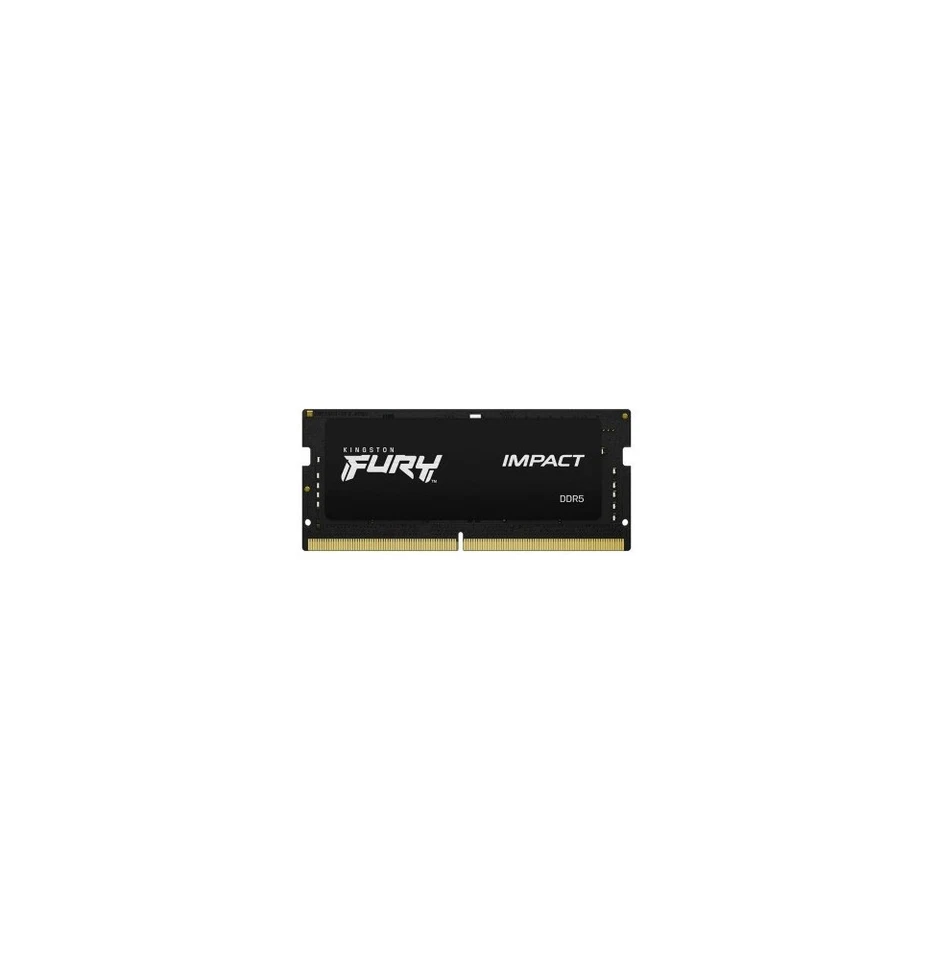 DDR5 SO-DIMM KINGSTON  16Gb 4800Mhz FURY IMPACT - CL38 - KF548S38IB-16 - Immagine 1 di 1
