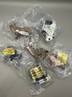 Safari LTD toy Animal Bundle 6x (Wild Life, Pets, Farm Life) brand New With Tags - Image 1 of 2