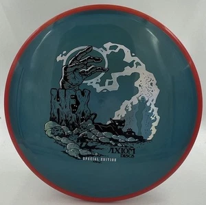 Axiom Hex Special Edition Skullboy 178g BLUE/TEAL With RED RIM - Picture 1 of 3