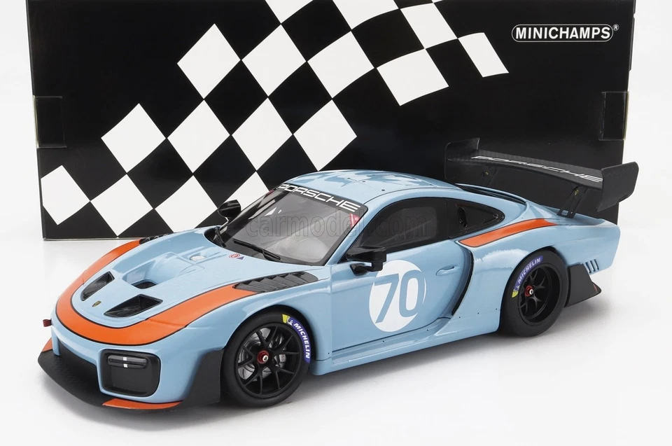 1/18 MINICHAMPS - PORSCHE - 935/19 N 70 GULF - BASE 911 991-2 GT2 RS 155067570 - Immagine 1 di 1