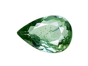 1.70cts Green natural apatite Pear shape cut loose gemstones "see video" - Picture 1 of 3