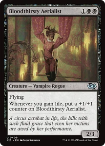 Magic The Gathering Bloodthirsty Aerialist [Foundations Jumpstart] casi como nuevo Magic - Imagen 1 de 1