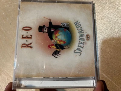 REO Speedwagon ‎–The Earth A Small Man His Dog And A Chicken ESCA 5152  JAPAN PR - Image 1 of 4