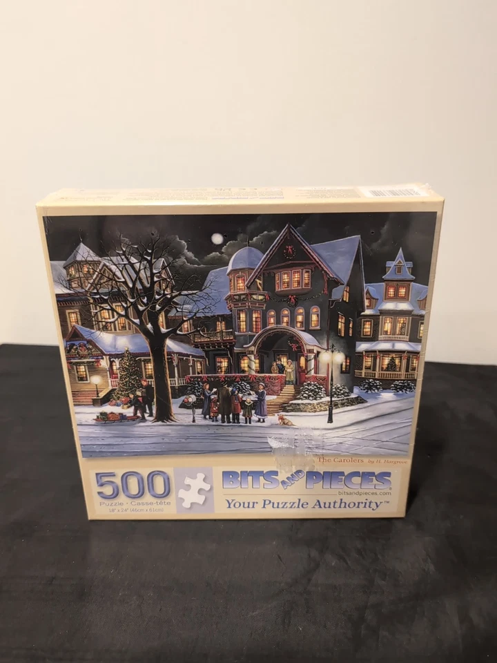 Bits and Pieces Jigsaw Puzzle 500 Pieces- The Carolers 18x24