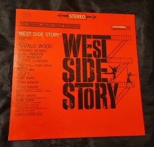 West Side Story Soundtrack (Record lp, Columbia) G-VG COND. - Picture 1 of 10