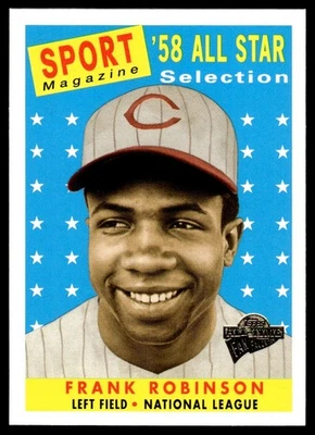 2004 Topps All-Time Fan Favorites Frank Robinson Cincinnati Reds #40 - Image 1 of 2